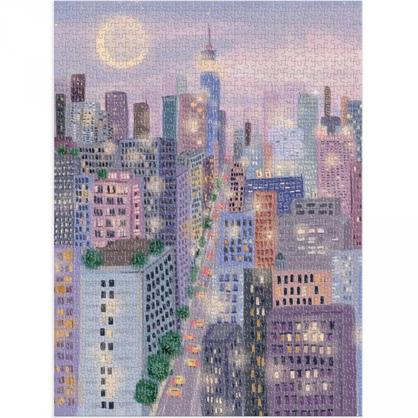 1000 piece puzzle : City Lights - Galison-37167