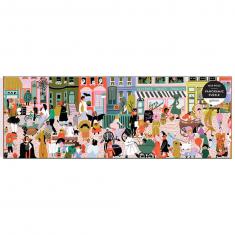Panoramapuzzle mit 1000 Teilen: Herbstparade