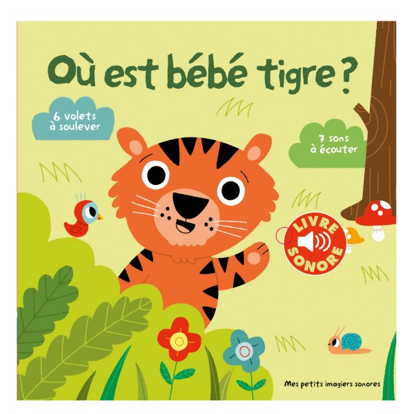 Livre sonore : Où est bébé tigre ? - Gallimard-A65433
