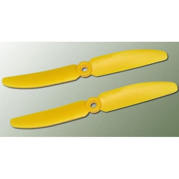 Hélice Gemfan Slow Fly propulsive jaune - 5 x 3 (2 pcs) - GJ7050030