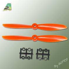 Hélice Gemfan Slow Fly orange - 6x4.5 CW (2 pcs)