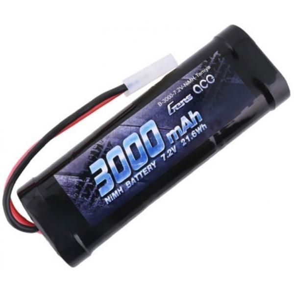 Gens ace 3000mAh 7.2V NIMH Battery Tamiya - B-3000-7.2V-NIMH-Tamiya