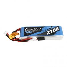 Gensace Accu Lipo 2700mAh 7.4V 2S TX pour emetteur Futaba, Frsky Taranis, Sanwa