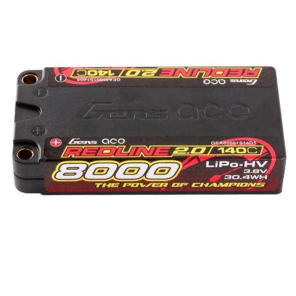 REDLINE 2.0 SERIES 8000MAH 3.8v - GEA80001S14D5