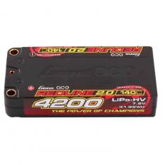 Batterie Lipo 2S 4200MAH 7.6V 140 C REDLINE 2.0 SERIES