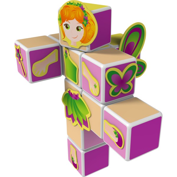 Magicube princesses : 11 cubes magnétiques - Giochi-MAB08