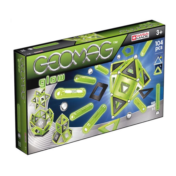 Geomag Glow : 104 pièces - Giochi-GM005