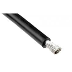 Revtec - Câble silicone - Powerflex PRO+ - Noir - 10AWG - 2683/0.05 Brins - DE 5.5mm - 1m