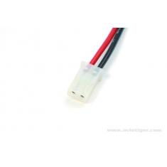 Connect. Amp Male 16AWG (1.29mm diam - 1.31mm2 sect) 10cm