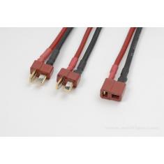 Cordon Y Paral. Deans 14AWG (1.62mm diam - 2.08mm2 sect)  - (1 pc)