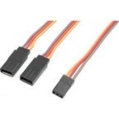 Cordon Y JR/Hitec 22AWG (0.64mm diam - 0.326mm2 sect) - 30cm  - (1 pc)