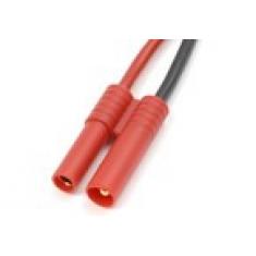 Connecteur Or 4mm Femelle 14AWG (1.62mm diam - 2.08mm2 sect)