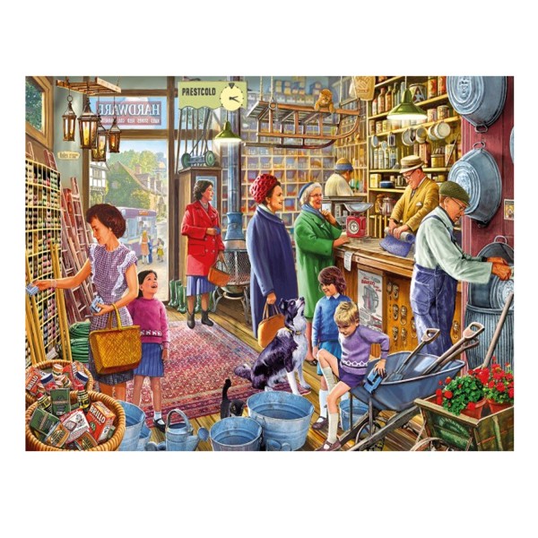 1000 pieces Jigsaw Puzzle: Steve Crisp - Herbert's Bricolage - Gibsons-G6206