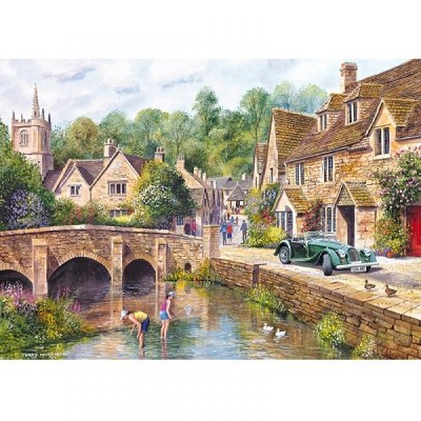 1000 pieces Jigsaw Puzzle - The village of Castle Combe - Gibsons-G6070