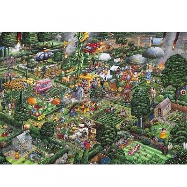 1000 pieces puzzle: I love gardening - Gibsons-G811