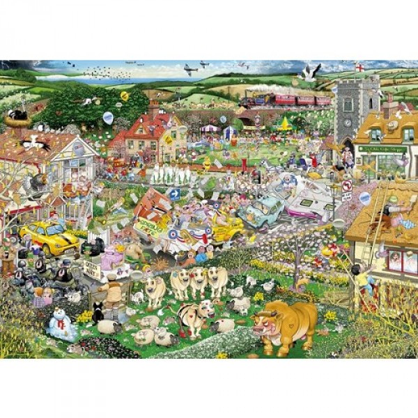 1000 pieces puzzle - I love spring - Gibsons-G7021