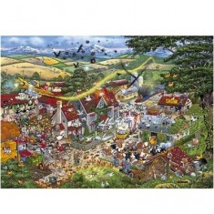 1000 pieces puzzle: I love the farm