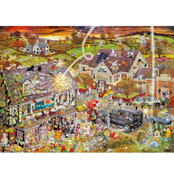 1000 pieces puzzle: Mike Jupp: I Love Autumn - Gibsons-G7084