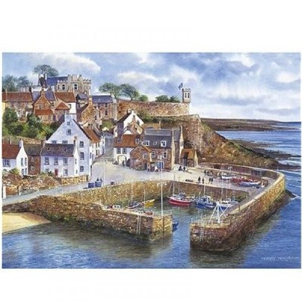 1000 pieces puzzle: Port of Crail - Gibsons-G798