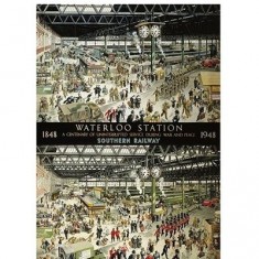 1000 pieces: Waterloo station
