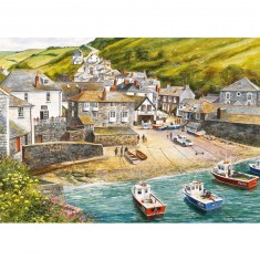Puzzle 500 pièces : Port de pêche