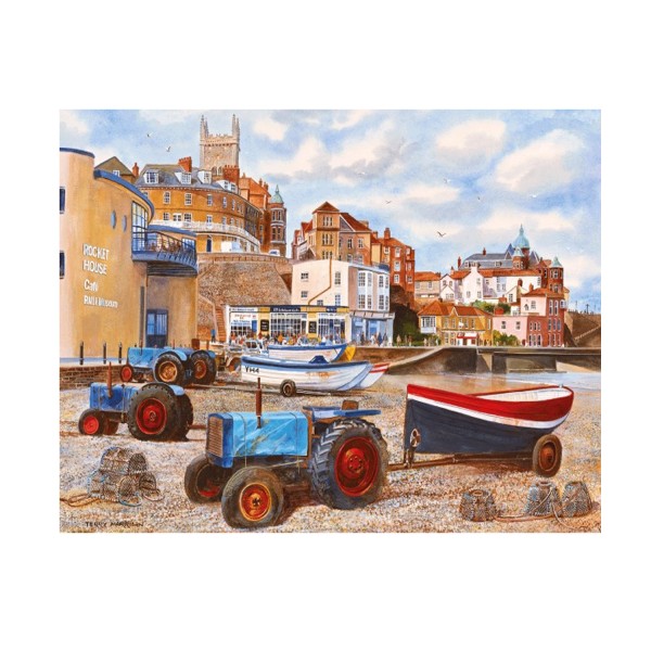 500 pieces puzzle: Cromer - Coastal village - Gibsons-G3416