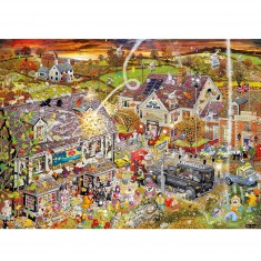 1000 Teile Puzzle: Mike Jupp: Ich liebe den Herbst