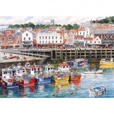 1000 Teile Puzzle - Scarborough Fishing Port