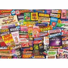 Puzzle 1000 pièces - Souvenirs sucrés des années 80
