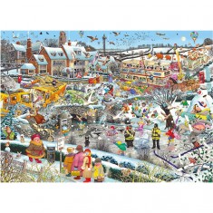 1000 Teile Puzzle: Ich liebe den Winter