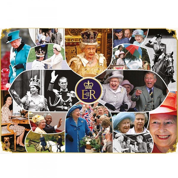 Puzzle 1000 pièces : Our Queen The Longest Reign - Gibsons-G7068