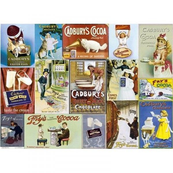 Puzzle 1000 pièces - Collection Cadbury - Gibsons-G827