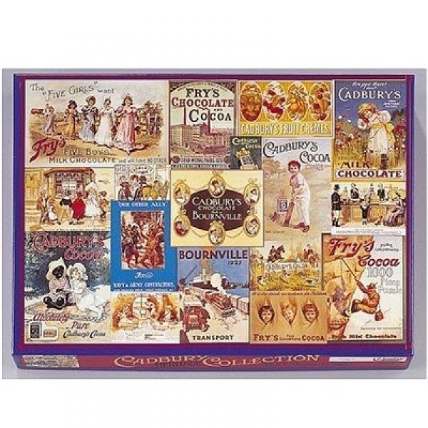 Puzzle 1000 pièces - Héritage de Cadbury - Gibsons-G548