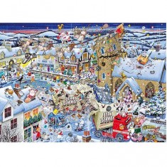 Puzzle 1000 pièces - J'aime Noël
