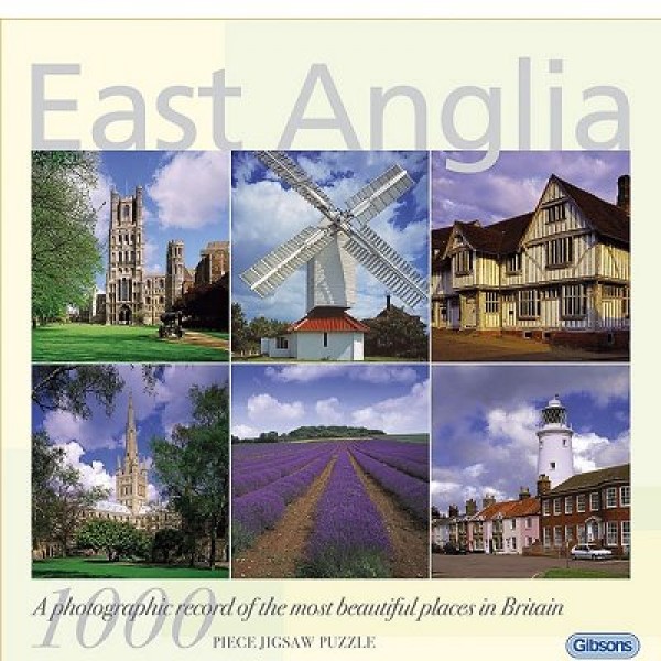 Puzzle 1000 pièces - Les plus belles régions de Grande Bretagne : East Anglia - Gibsons-G6006