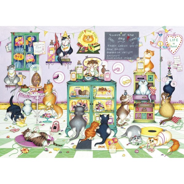 Puzzle 1000 pièces : Life is Sweet - Gibsons-G6217