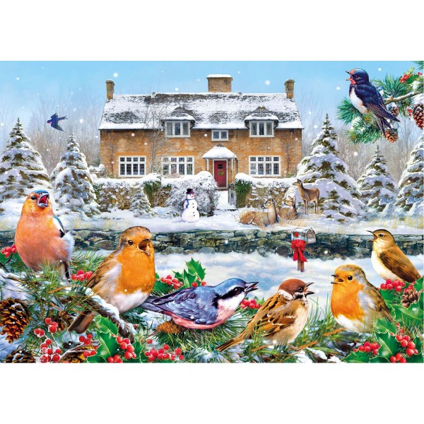 1000 Teile Puzzle: Wintermelodie - Gibsons-G6199