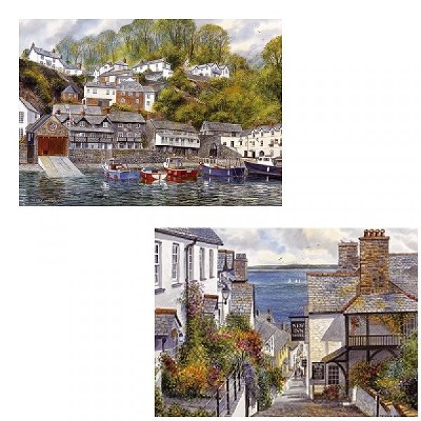 Puzzle 2 x 1000 pièces : Paysages pittoresques - Gibsons-G5004