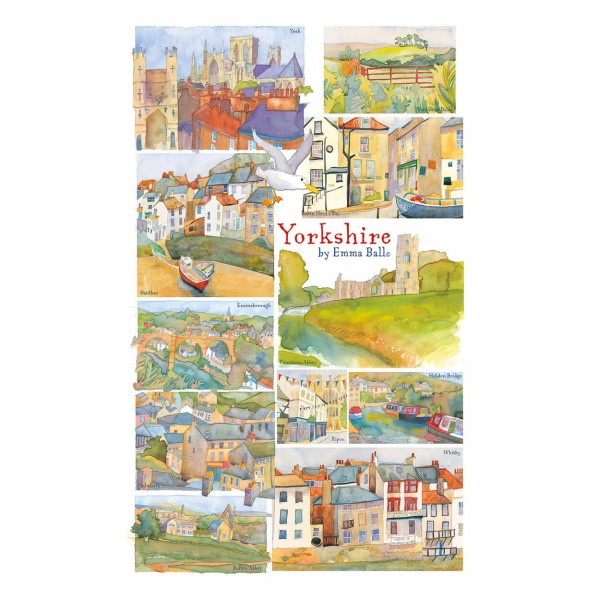 Puzzle 250 pièces : Emma Ball : Yorkshire - Gibsons-G2511