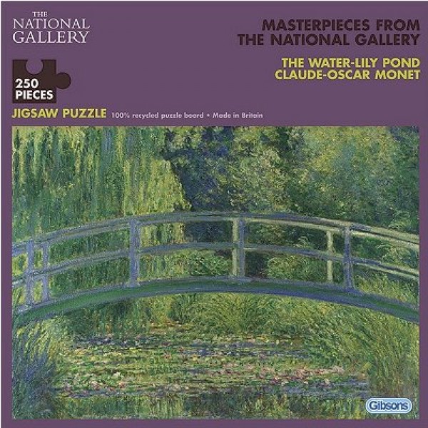 Puzzle 250 pièces - National Gallery - Monet : Etang Water-Lily - Gibsons-G2503