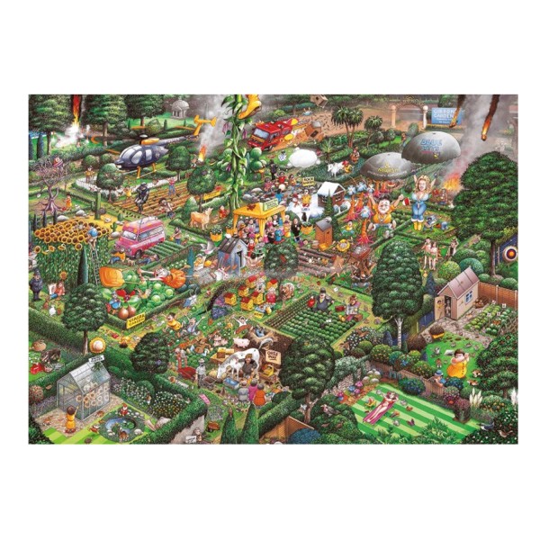 500 Teile Puzzle: Ich liebe Gartenarbeit! - Gibsons-G3421