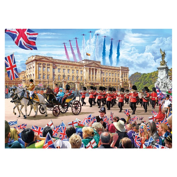 Puzzle 500 pièces : Buckingham Palace - Gibsons-G3401