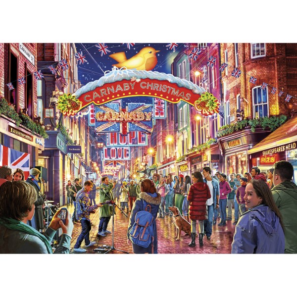 500 pieces puzzle: Carnaby Street - Gibsons-G3124