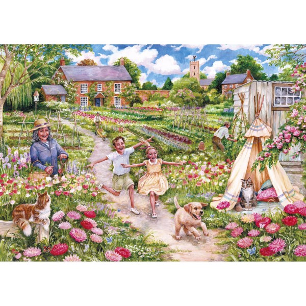 500 pieces puzzle: Childhood memories - Gibsons-G3126