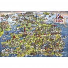500 pieces puzzle: Beautiful Great Britain