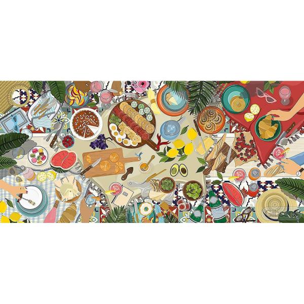 Puzzle mit 636 Teilen: Traumpicknick - Gibsons-G4600