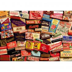 500 piece puzzle : Sweet Memories of the 1950s