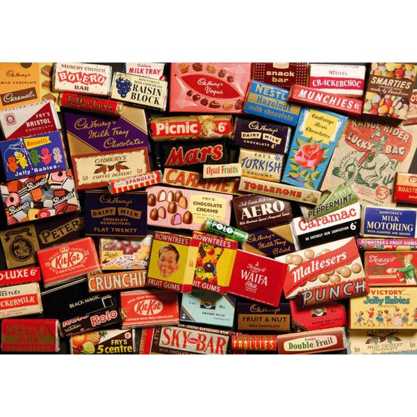 500 piece puzzle : Sweet Memories of the 1950s - Gibsons-G3440