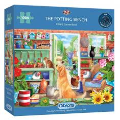 1000 piece puzzle : The Potting Bench