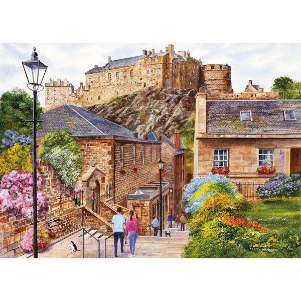 1000 pieces puzzle: Edinburgh - Gisbons-G6226